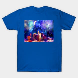 Starry Night Los Angeles T-Shirt